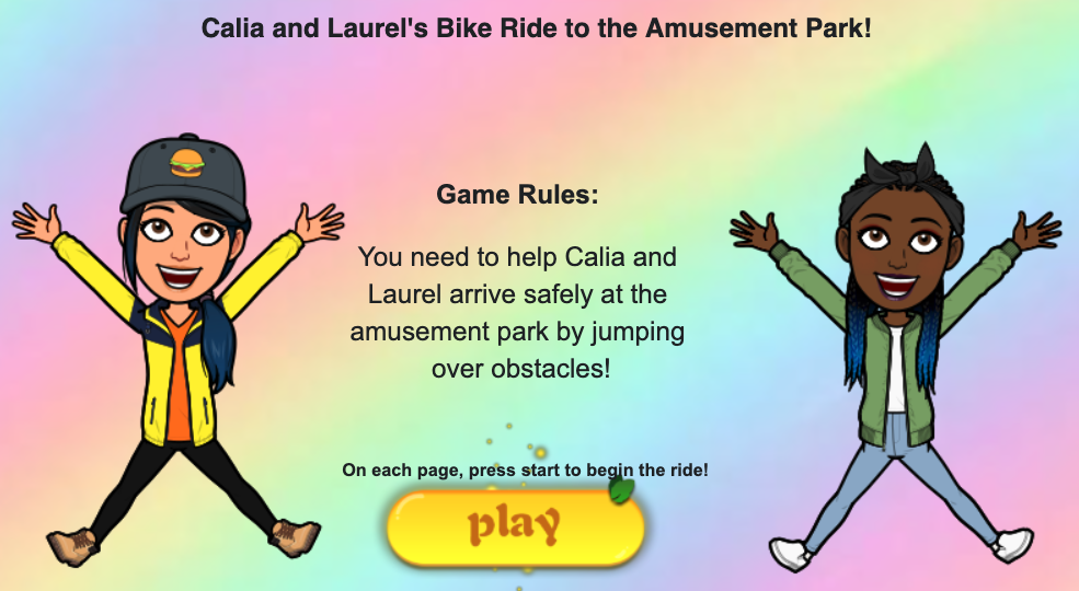 Calia and Laurel's Game! v3