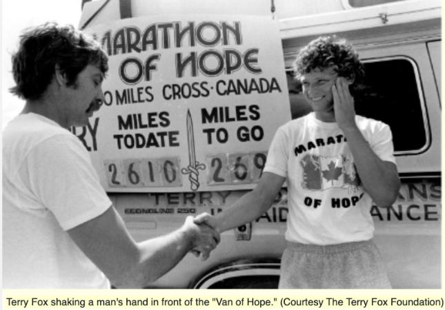 Compare your Steps to Terry Fox-WSD